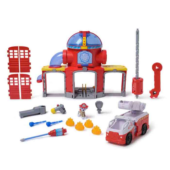 Paw Patrol Fire Rescue FireStation Playset